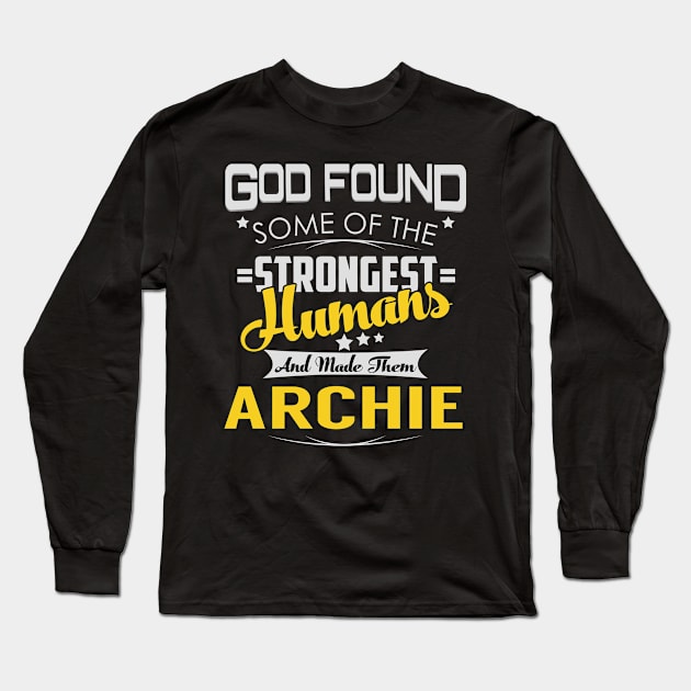 ARCHIE Long Sleeve T-Shirt by Lotusg